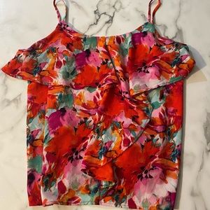 Floral tank top